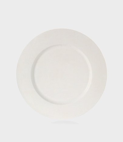 Assiette plate Home ivoire Ø 24 cm (par 30)