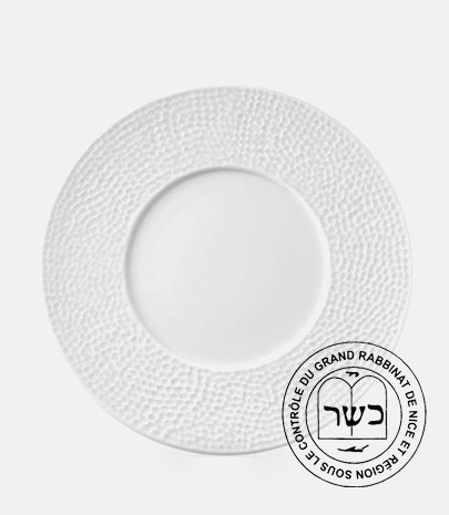 Assiette plate Martelé Ø 27 cm (par 20) - Mazagan
