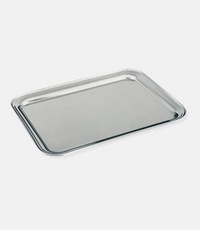 10237 Plateau inox rectangle Sancy 36.8 x 44.5 cm