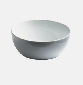 Saladier porcelaine rond Mandalay<br> Ø 24 cm H 10 cm 2,7 litres