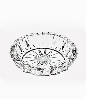 Cendrier verre prisme grand modèle Ø 15 cm