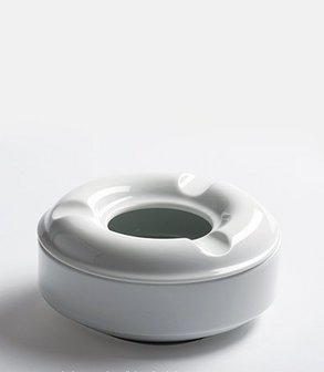 Cendrier Porcelaine Tempête Samara<br> Ø 12 cm H 5 cm