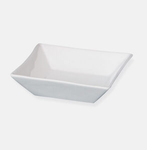 Mini plat porcelaine blanc carré Stan<br> (par 50) 7 x 7 x 2 cm 6 cl