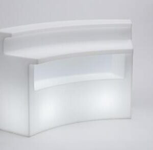 Comptoir bar Break Bar blanc froid 4000K