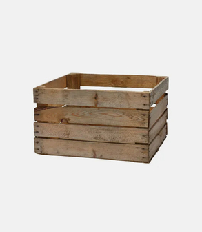 CAGETTE RUSTIQ Cagette bois rustique 40 x 50 cm H 30 cm