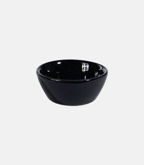 Mini coupelle porcelaine Ara noir<br> Ø 7 x 3 cm 8.5 cl (par 40)