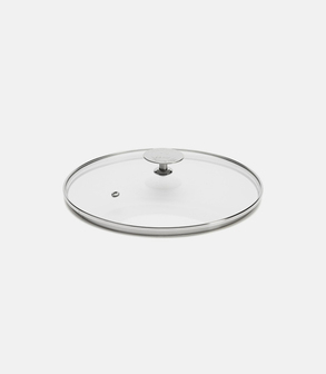 COUV VERRE24 Couvercle verre Ø 24 cm avec pontet inox