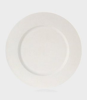 Assiette plate Home ivoire Ø 28 cm (par 25)