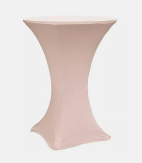 Housse mange debout Ø 80 cm lycra rose