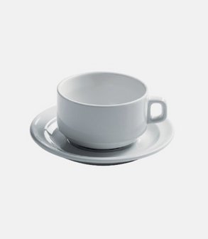 Tasse et sous tasse à thé Oslo<br> (par 12)