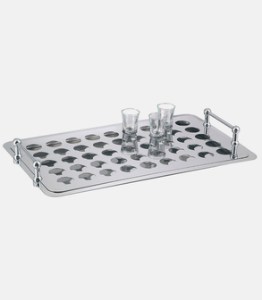 PLATEAU VERRINE Plateau inox rectangle GN1/1<br> + support verrines