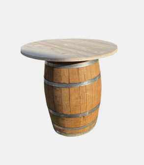 Table mange-debout tonneau Ø 90 cm H 90 cm